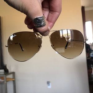 Oversized ray ban aviators